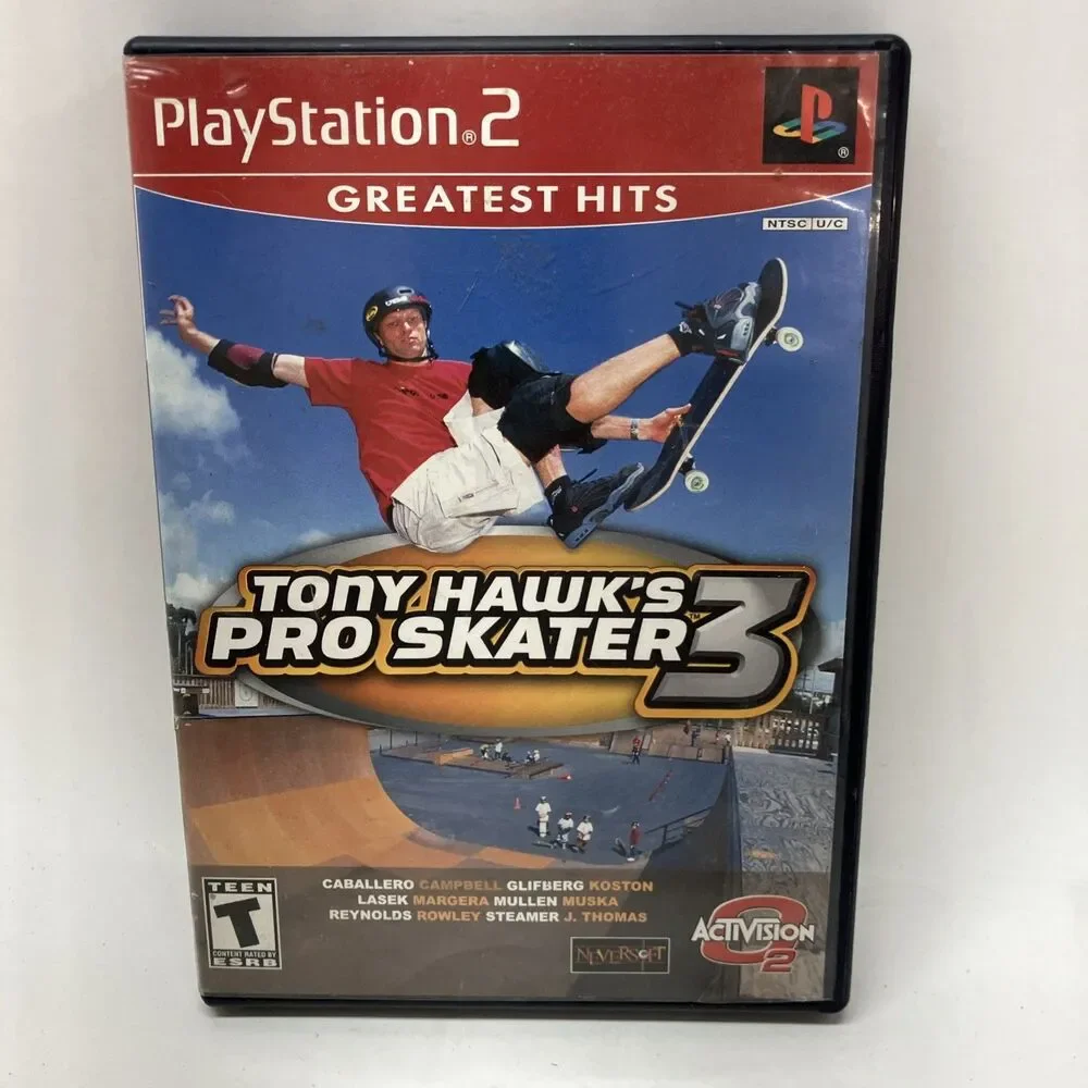 Tony Hawks Pro Skater 3 PS2 PlayStation 2 Greatest Hits Complete CIB